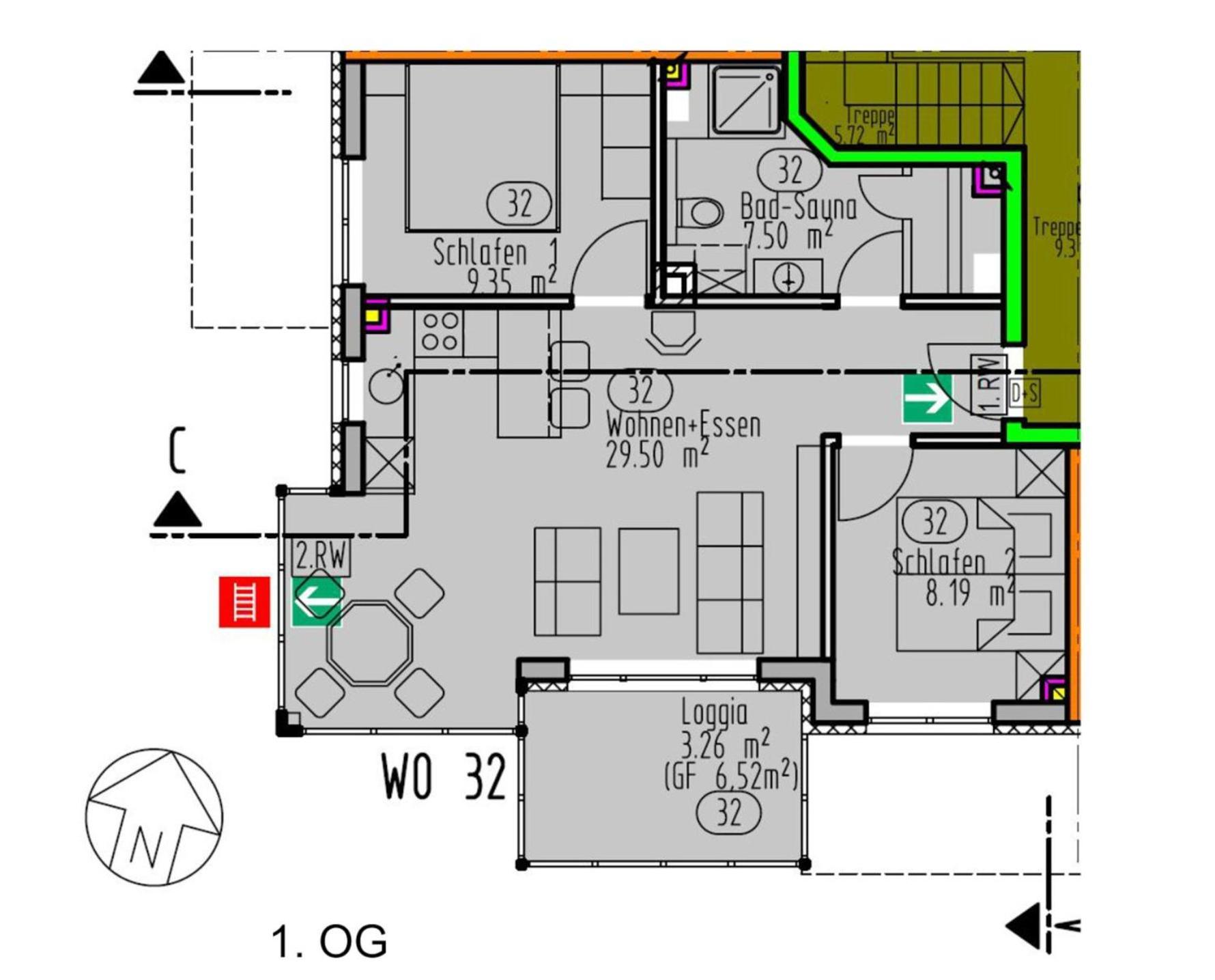 Ferienwohnung Sonnendeck 32 - โกรสเซนโบรเดอ ภายนอก รูปภาพ